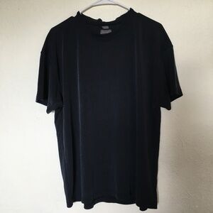 Bruno men's black Sueded T-shirt. Size XL.